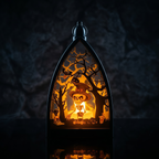 Halloween LED Pumpkin Lantern | Flameless Candle Decor