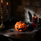 Halloween Tabletop Decor | Rotating Resin Figurines
