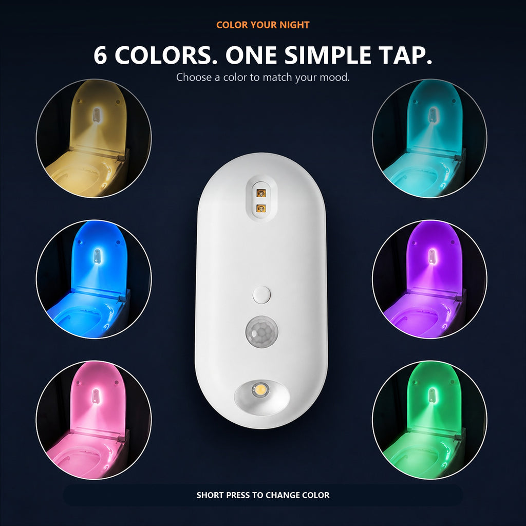 Toilet UV Sanitizing & Motion Sensor Night Light