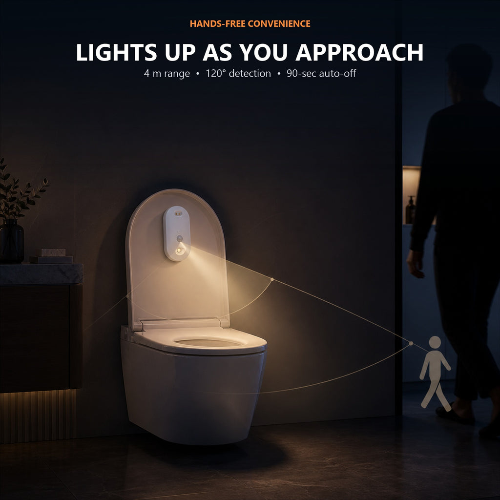 Toilet UV Sanitizing & Motion Sensor Night Light