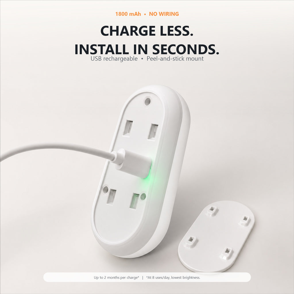 Toilet UV Sanitizing & Motion Sensor Night Light