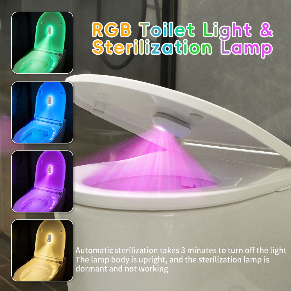 Toilet UV Sanitizing & Motion Sensor Night Light